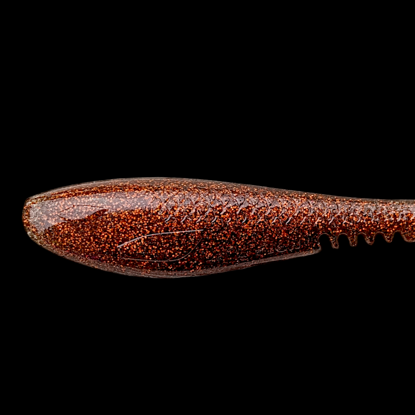 BiteFight-Shad / 18cm / shiny brown / 1 Stk.