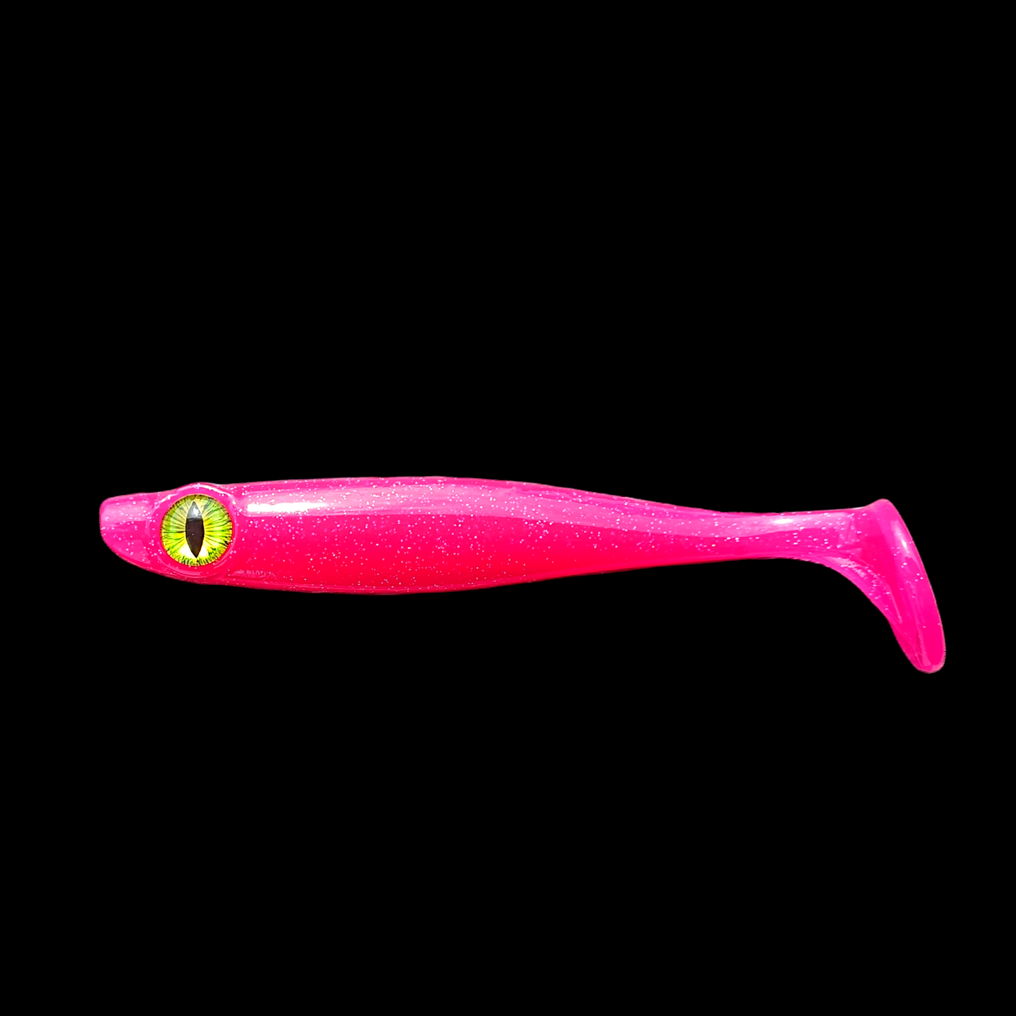 Gummifisch 'GeilerHecht' 24cm / fluo pink / 1 St.