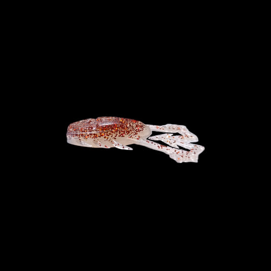 Gummiköder Tick 4,5cm / pearly cinnamon / 2 St.