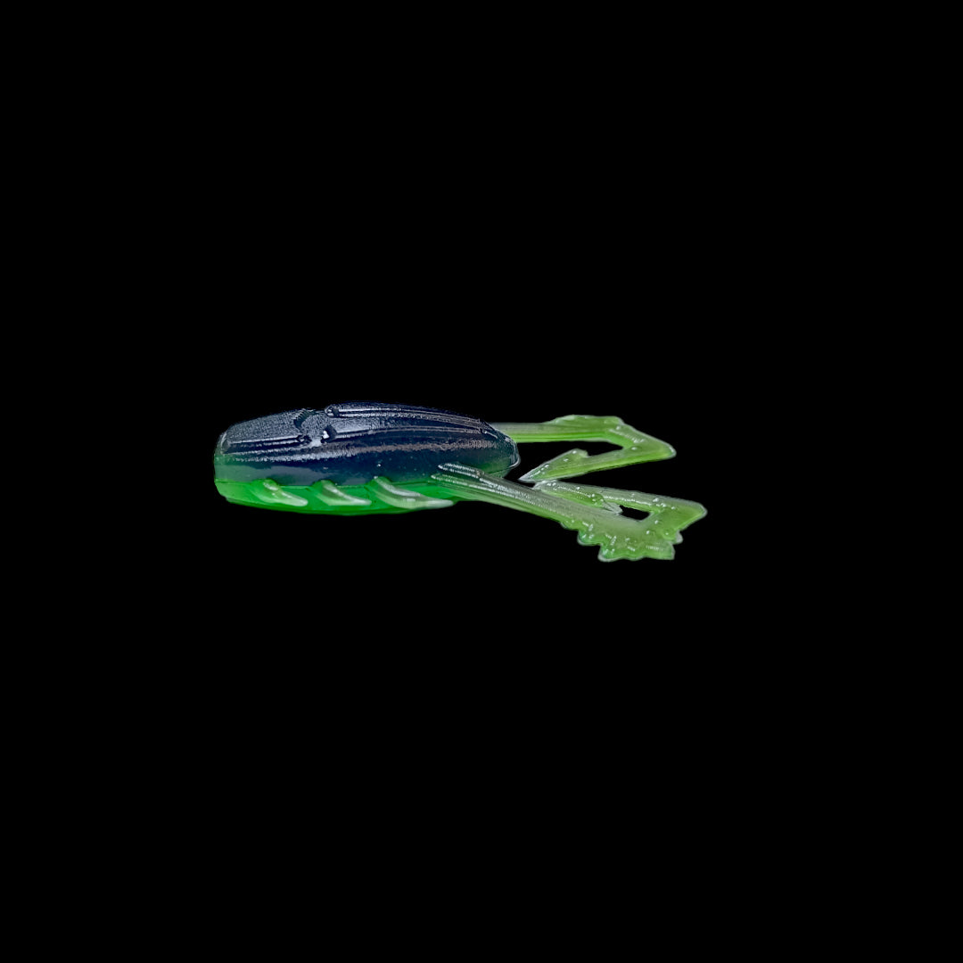 Gummiköder Tick 4,5cm / green hornet/ 2 St.