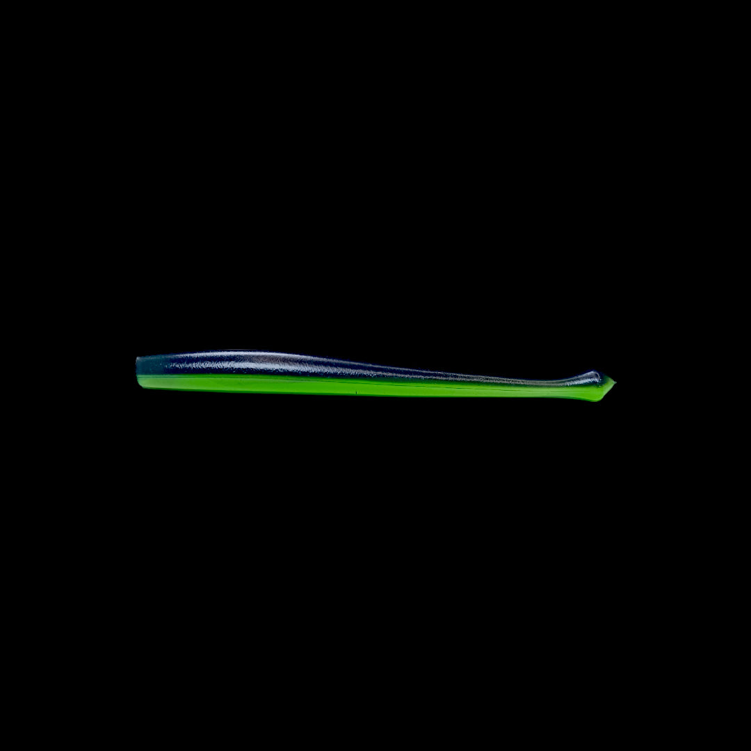 Gummiwurm "Schnodder" 11cm / green hornet / 2 St.