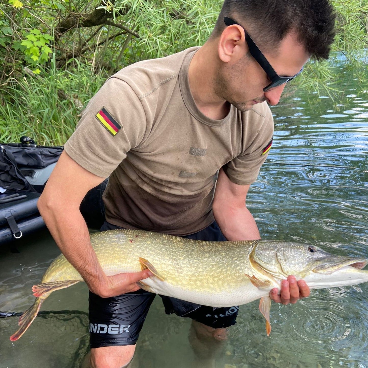 BiteFight-Shad / 18cm / shiny brown / 1 Stk.