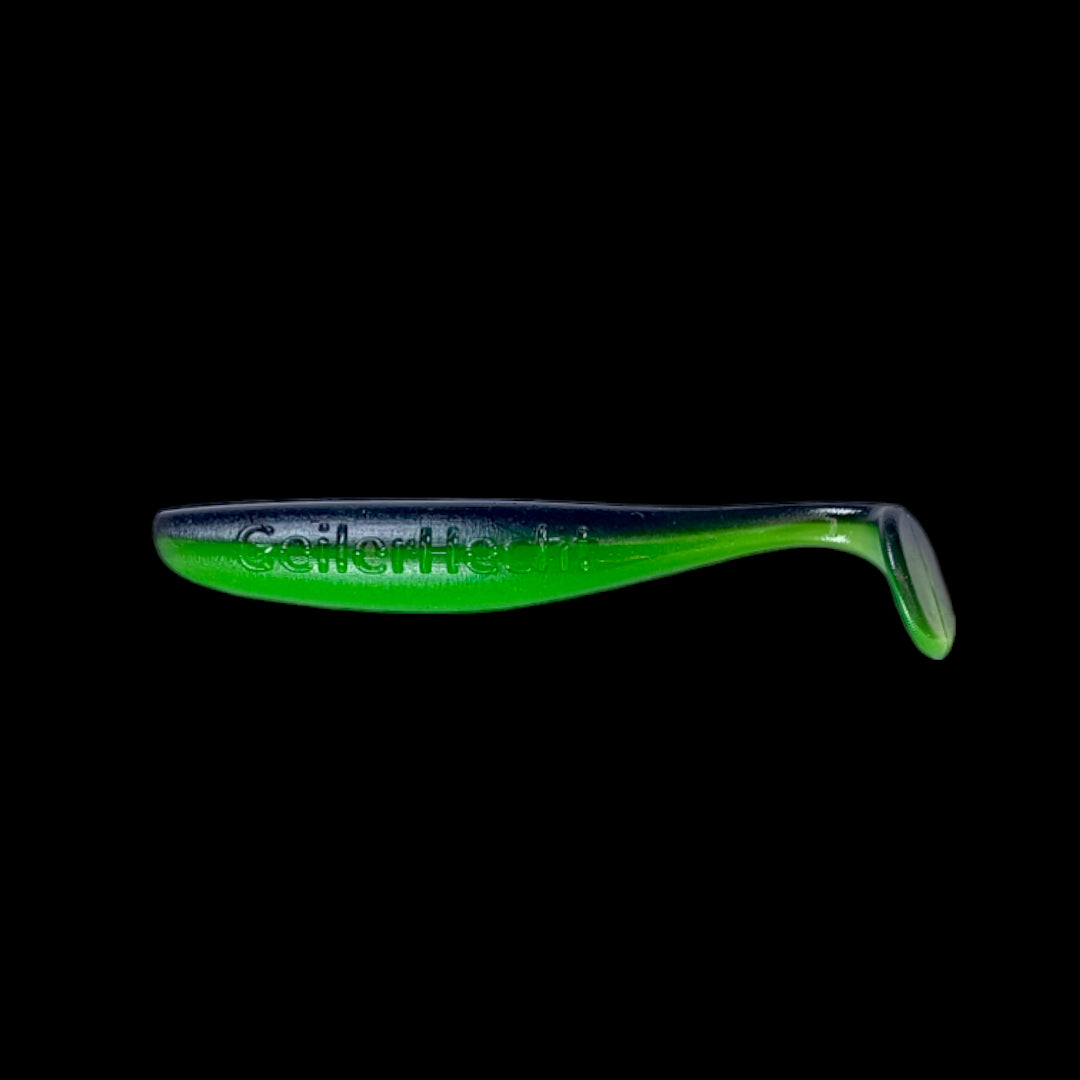 Gummifisch 'GeilerHecht' 12cm / green hornet/ 2 St.