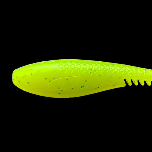 BiteFight-Shad / 8cm / fluo chartreuse / 2 Stk.