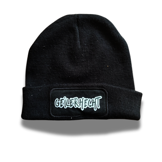 Beanie Schwarz GeilerHecht