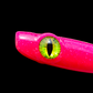 Gummifisch 'GeilerHecht' 24cm / fluo pink / 1 St.