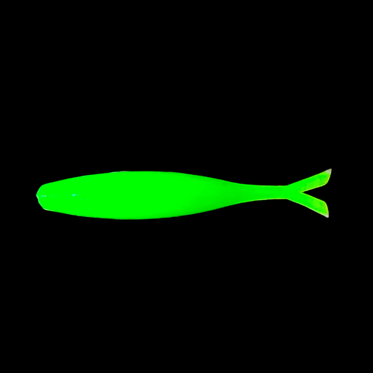 Gummifisch 'Fisch' 6,5cm / grün / 2 St.