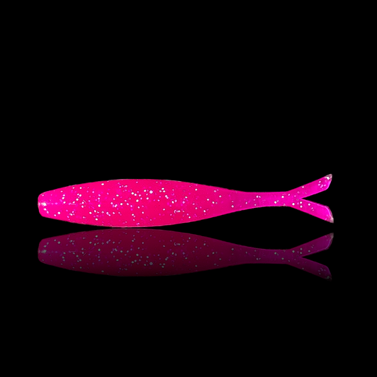Gummifisch 'Fisch' 6,5cm / pink / 2 St.
