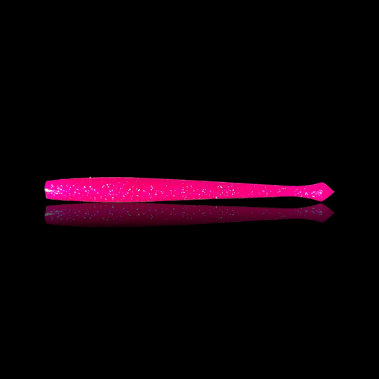 Gummiwurm "Schnodder" 11cm / pink / 2 St.